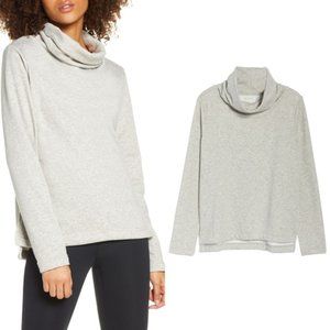 Zella Funnel Neck Pullover Sweater 